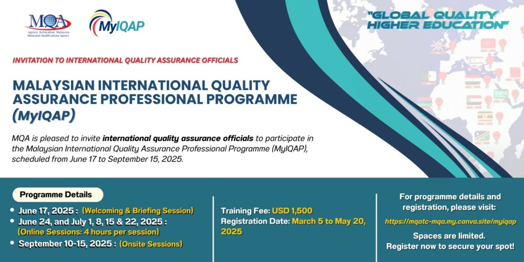 Malaysian International Quality Assurance Professional Programme (MyIQAP)